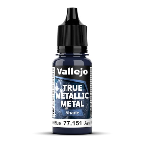Levně Vallejo: True Metallic Metal Shade - Sapphire Blue