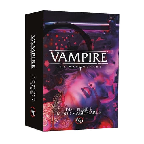 Vampire: Masquerade - Discipline a Blood Magic Cards Vampire: Masquerade - Discipline a Blood Magic Cards