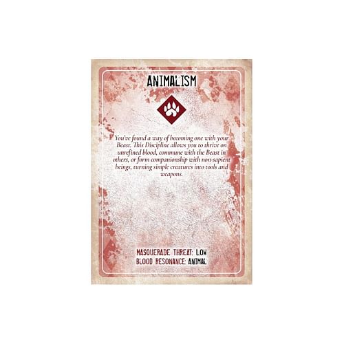 Obrázok Vampire: The Masquerade - Discipline and Blood Magic Cards