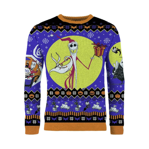Vianočný sveter Ukradnuté Vianoce - Jack Skellington Vianočný sveter Ukradnuté Vianoce - Jack Skellington