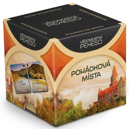 Vědomostní pexeso: Pohádková místa