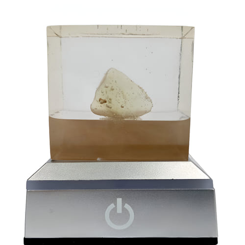 Vesmírna lampička Líbyjské sklo Vesmírna lampička Líbyjské sklo