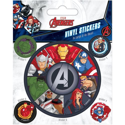 Levně Vinylové samolepky Avengers