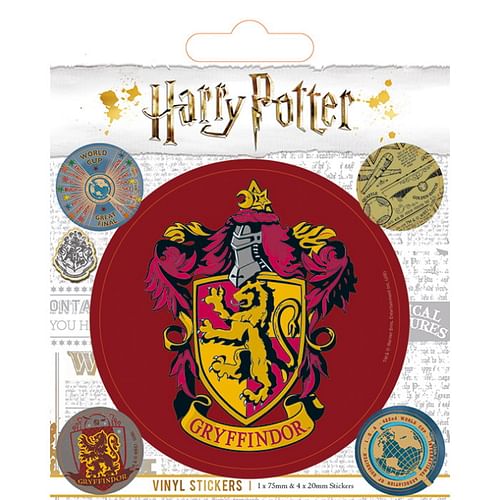 Vinylové samolepky Harry Potter - Nebelvír