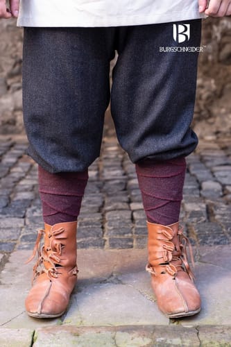 Vlnené nohavice Ivar - šedo-čierne Vlnené nohavice Ivar - šedo-čierne