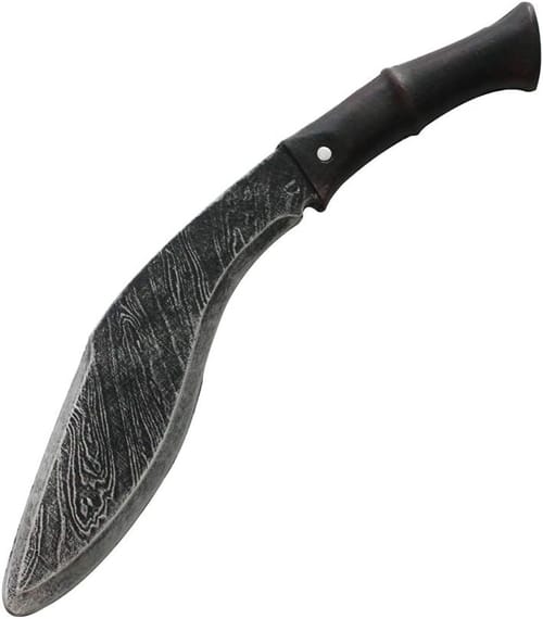 Levně Měkčený latexový vrhací nůž - Kukri