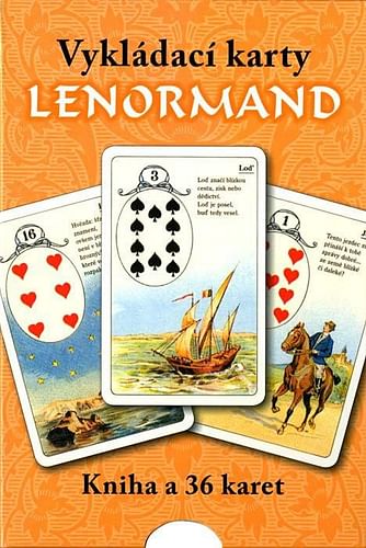  Vykládací karty Lenormand (kniha+karty)