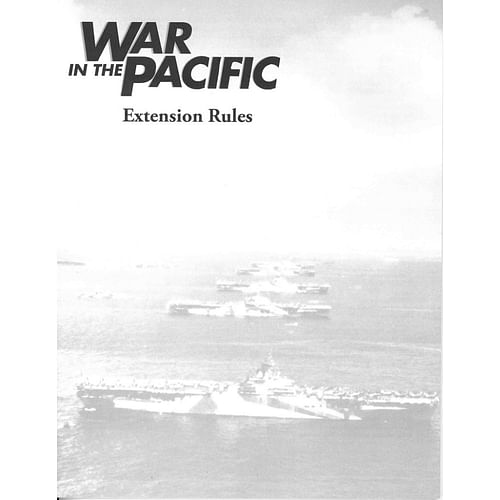War in the Pacific: Extension Rules