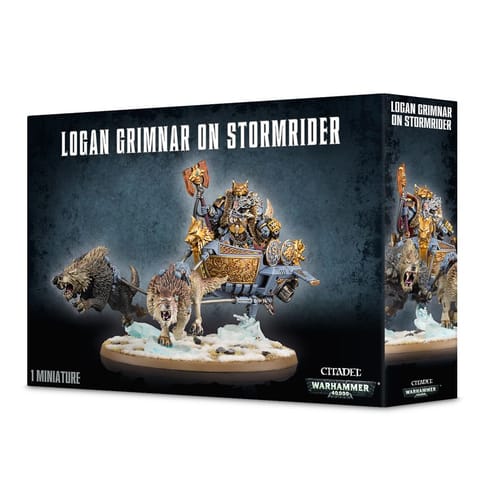 Warhammer 40 000: Logan Grimnar on Stormrider Warhammer 40 000: Logan Grimnar on Stormrider