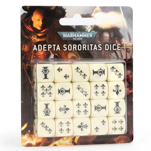 Obrázok Warhammer 40000: Adepta Sororitas Dice Set 2021