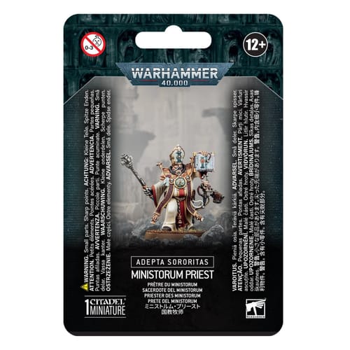 Warhammer 40000: Adepta Sororitas Ministorum Priest Warhammer 40000: Adepta Sororitas Ministorum Priest