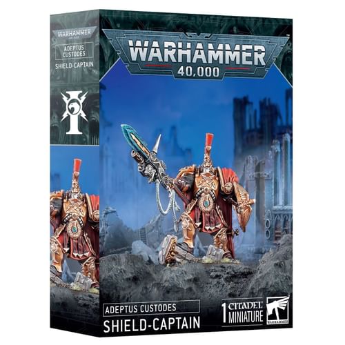 Warhammer 40000: Adeptus Custodes Shield Captain Warhammer 40000: Adeptus Custodes Shield Captain