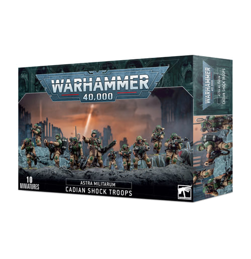 Levně Warhammer 40000: Astra Militarum Cadian Shock Troops