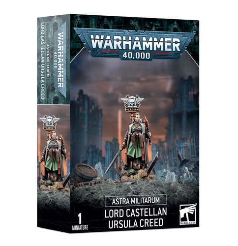 Warhammer 40000: Astra Militarum Lord Castellan Ursula Creed Warhammer 40000: Astra Militarum Lord Castellan Ursula Creed