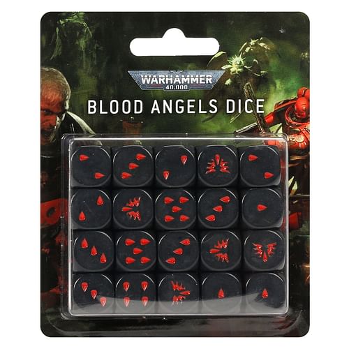 Warhammer 40000: Blood Angels Dice Set