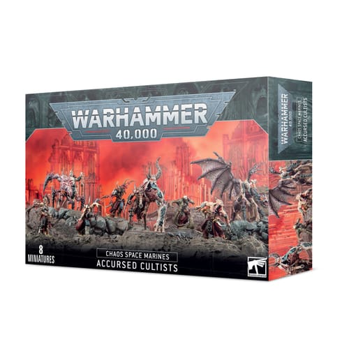 Levně Warhammer 40000: Chaos Space Marines Accursed Cultists