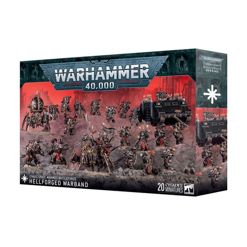 Levně Warhammer 40000: Chaos Space Marines Battleforce - Hellforged Warband