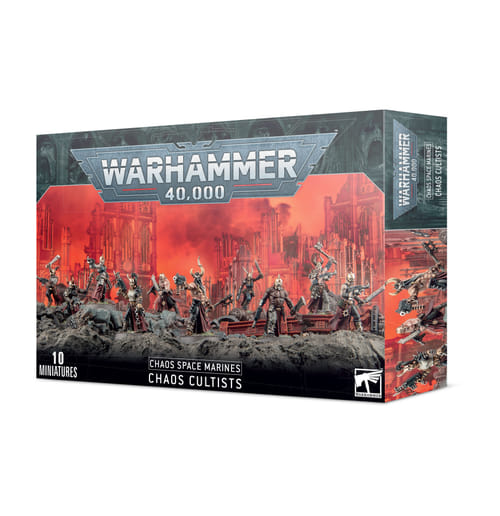Levně Warhammer 40000: Chaos Space Marines Chaos Cultists