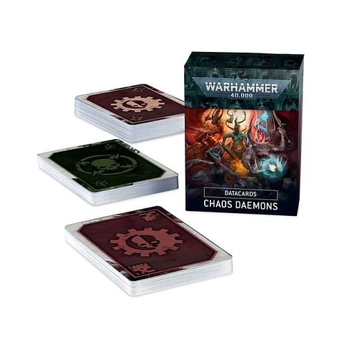 Warhammer 40000: Datacards Chaos Daemons 2022