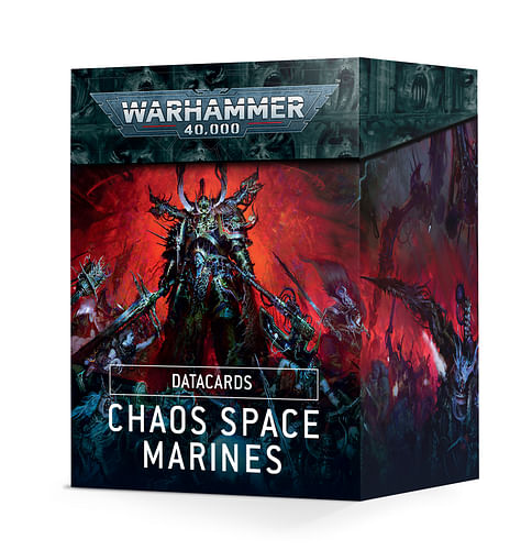Warhammer 40000: Datacards Chaos Space Marines 2022
