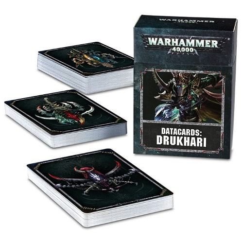 Warhammer 40000: Datacards Drukhari