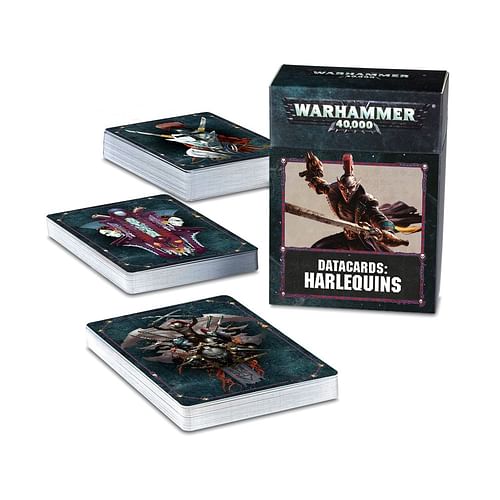 Warhammer 40000: Datacards Harlequins