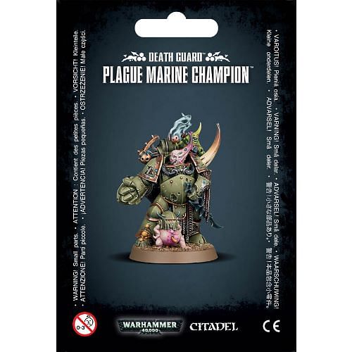 Warhammer 40000: Death Guard Plague Marine Champion