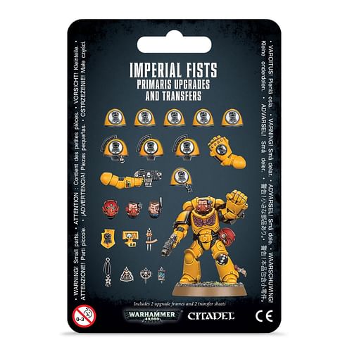 Warhammer 40000: Imperial Fists Primaris Upgrades and Transfers