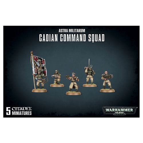 Warhammer 40000: Imperial Guard Cadian Command Squad