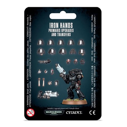 Warhammer 40000: Iron Hands Primaris Upgrades & Transfers
