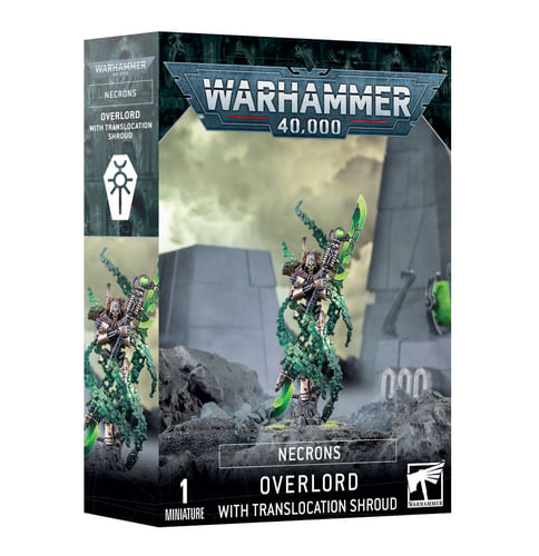 Warhammer 40000: Necrons - Overlord With Translocation Zhroud Warhammer 40000: Necrons - Overlord With Translocation Zhroud