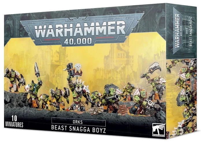 Warhammer 40000: Ork Beast Snagga Boyz
