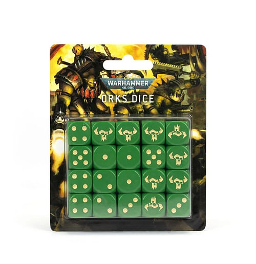 Obrázok Warhammer 40000: Orks Dice Set