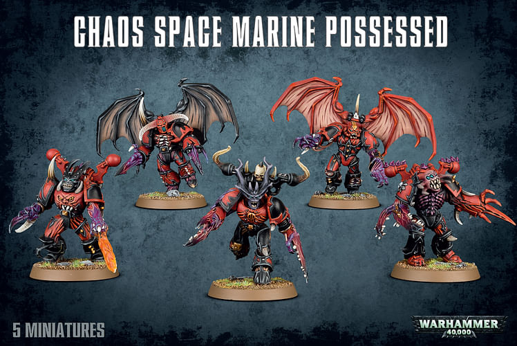 Warhammer 40000: Possessed Chaos Space Marines