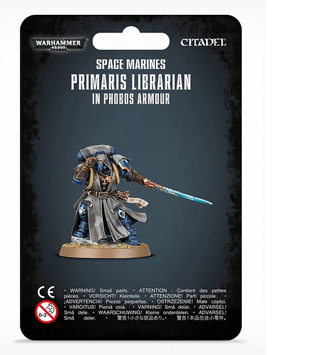 Warhammer 40000: Primaris Librarian in Phobos Armour