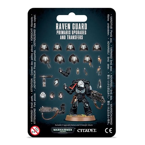 Warhammer 40000: Raven Guard Primaris Upgrades & Transfers