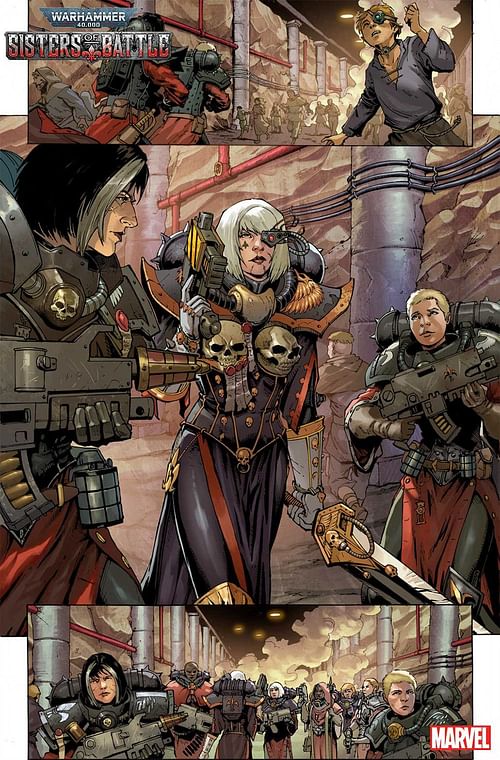 Obrázok Warhammer 40,000: Sisters of Battle (komiks) - kolektiv autorů