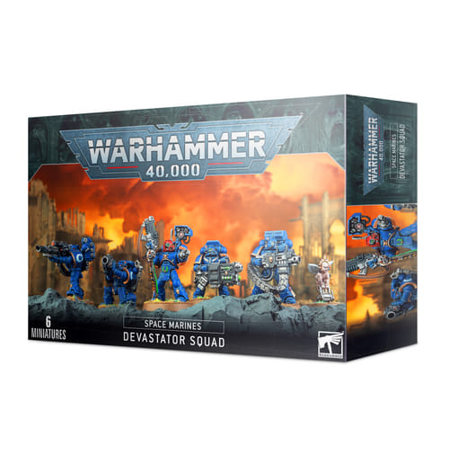 Levně Warhammer 40000: Space Marine Devastator Squad