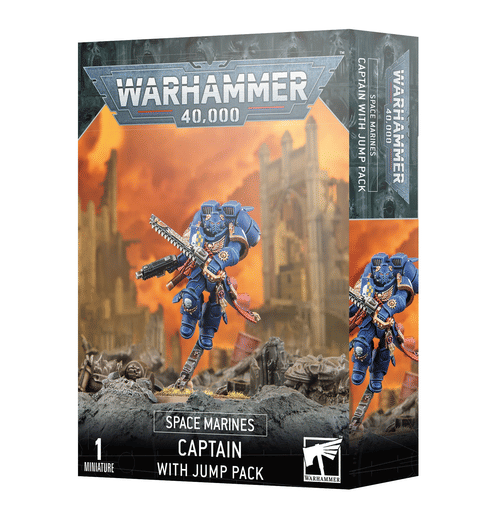 Levně Warhammer 40000: Space Marines - Captain With Jump Pack