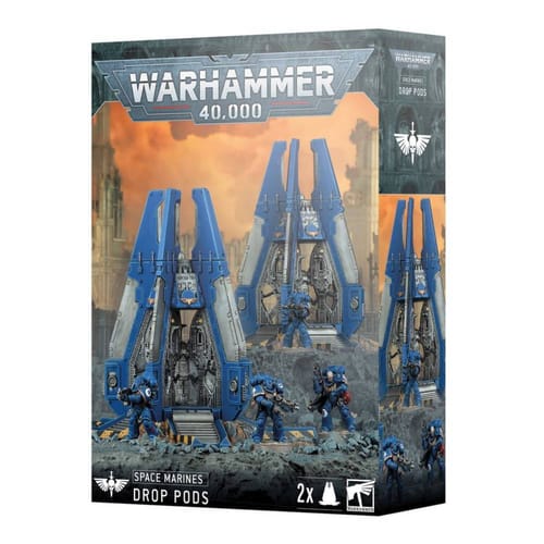 Levně Warhammer 40000: Space Marines - Drop Pods