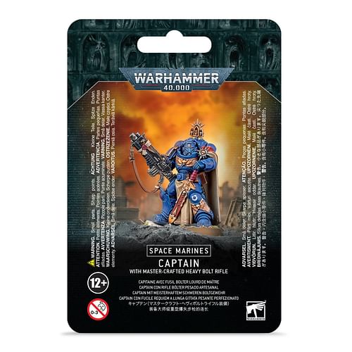 Warhammer 40000: Space Marines Primaris Captain with Master-crafted Heavy Bolt Rifle