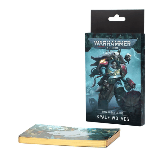 Levně Warhammer 40000: Space Wolves - Datasheet Cards