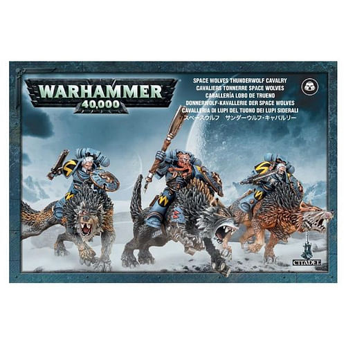 Warhammer 40000: Space Wolves Thunderwolf Cavalry