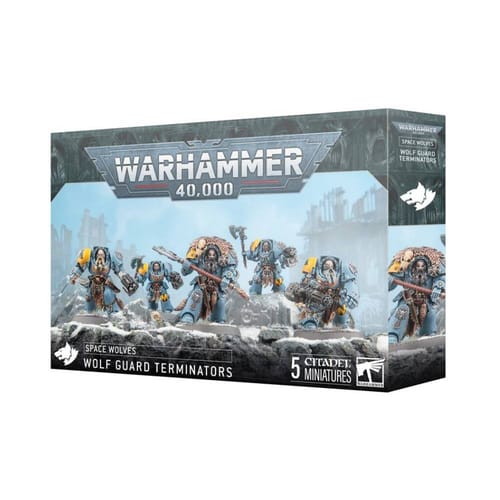 Warhammer 40000: Space Wolves - Wolf Guard Terminators