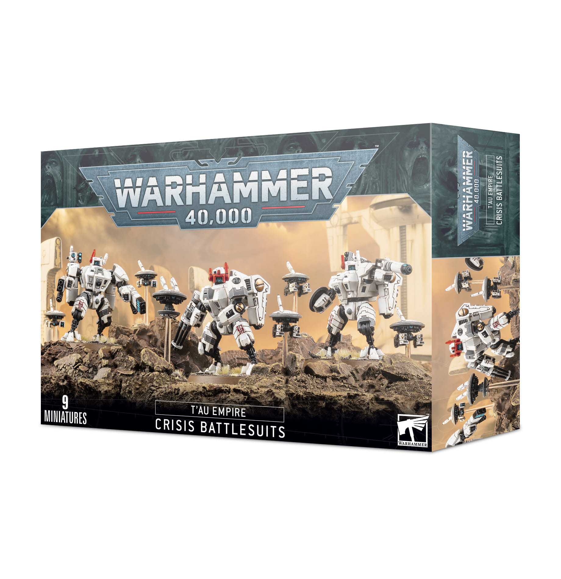 Warhammer 40000: Tau Empire XV8 Crisis Battlesuits