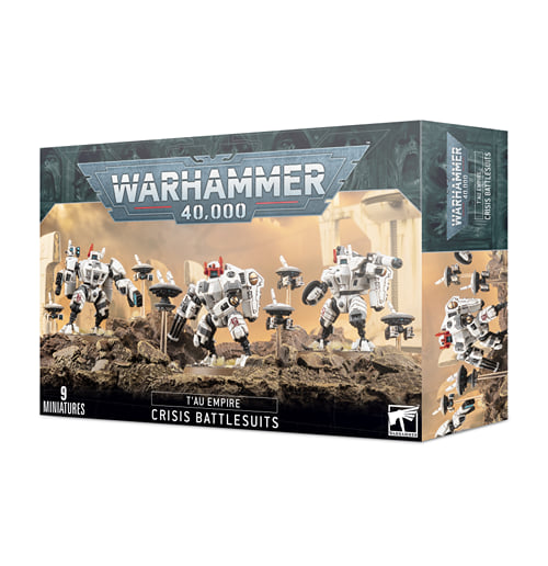 Warhammer 40000: Tau Empire XV8 Crisis Battlesuits