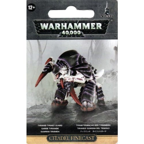 GAMES WORKSHOP WARHAMMER 40k Tyranid Tyrant Guard OOP Metal nicely painted based EUR 32,00