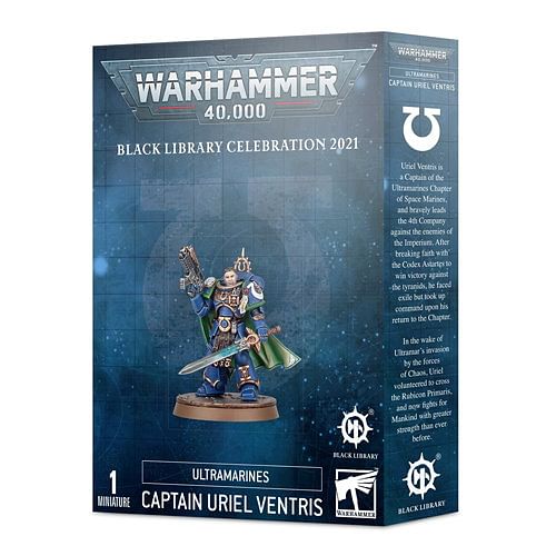 Warhammer 40000: Ultramarines Captain Uriel Ventris