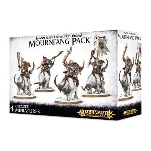 Warhammer Age of Sigmar Beastclaw Raiders Mournfang Pack imago.cz