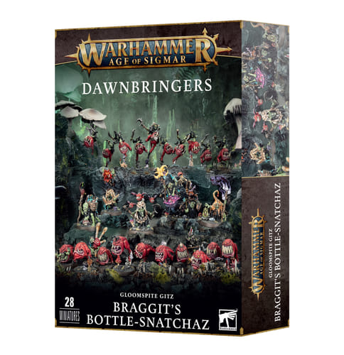 Warhammer Age of Sigmar: Gloomspite Gitz Braggit's Bottle-Snatchaz Warhammer Age of Sigmar: Gloomspite Gitz Braggit's Bottle-Snatchaz